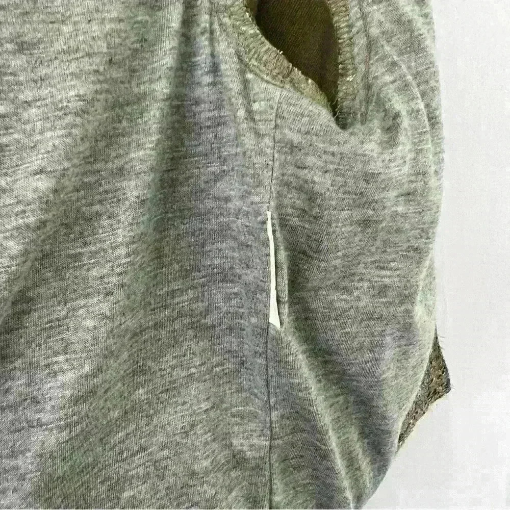 MinkPink olive, tan and metallic lined jacket with zipper detail. - Picture 16 of 16